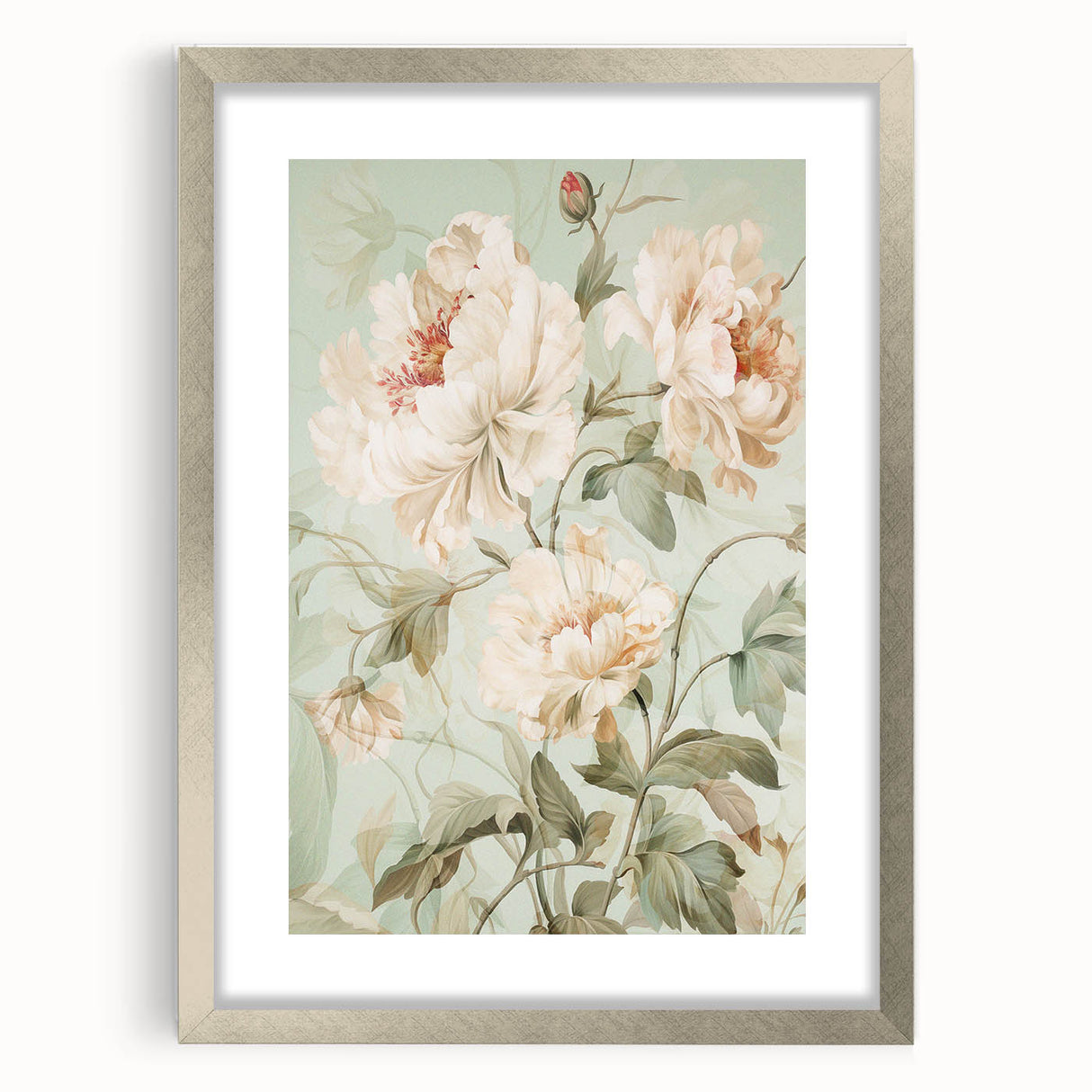 Electric Wall Art | Soft Floral Electric Canvas for Modern Interiors