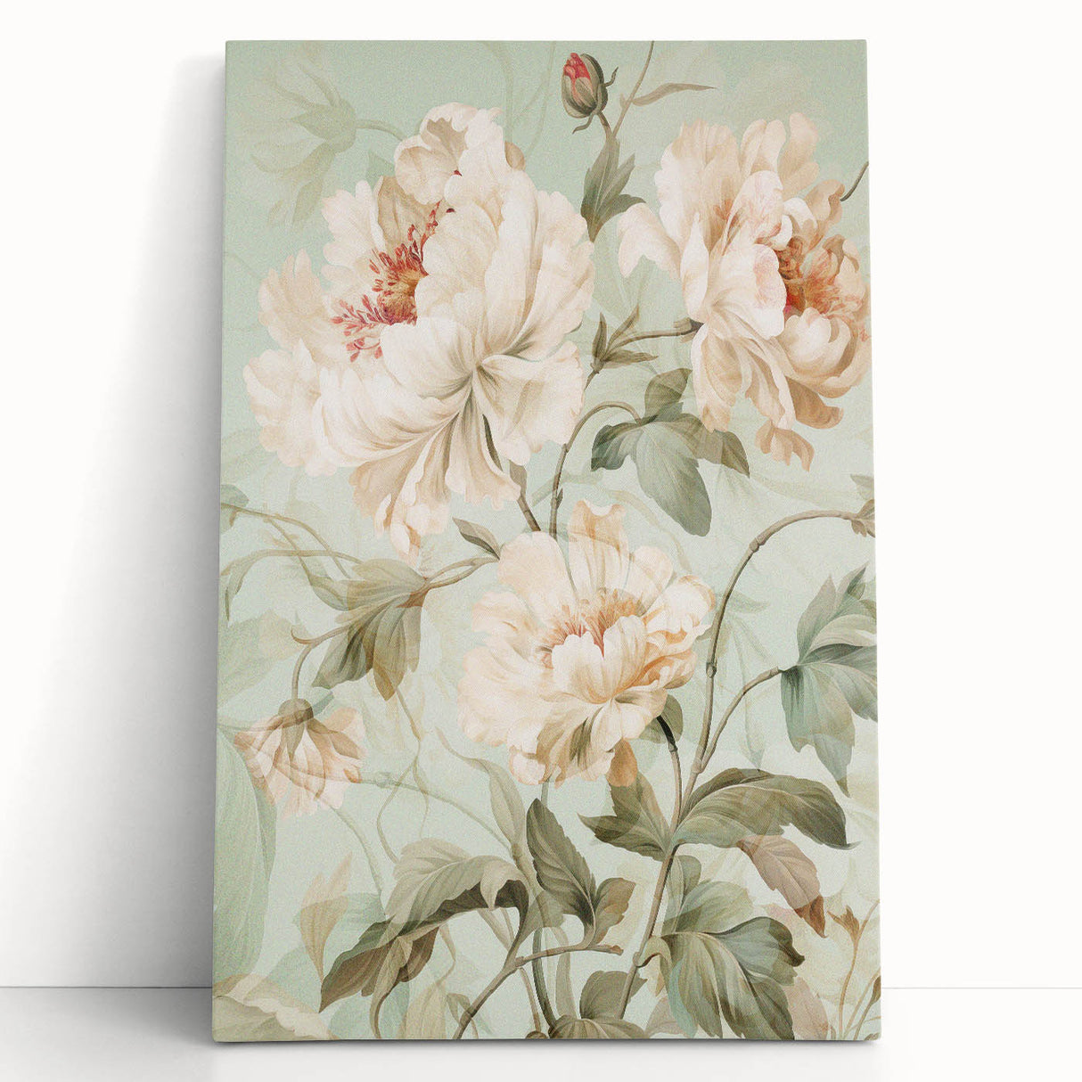 Electric Wall Art | Soft Floral Electric Canvas for Modern Interiors