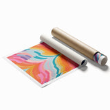 Electric Wall Art | Vibrant Abstract Electric Canvas for Modern Decor
