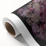 Electric Wall Art | Dramatic Floral Electric Canvas for Modern Decor