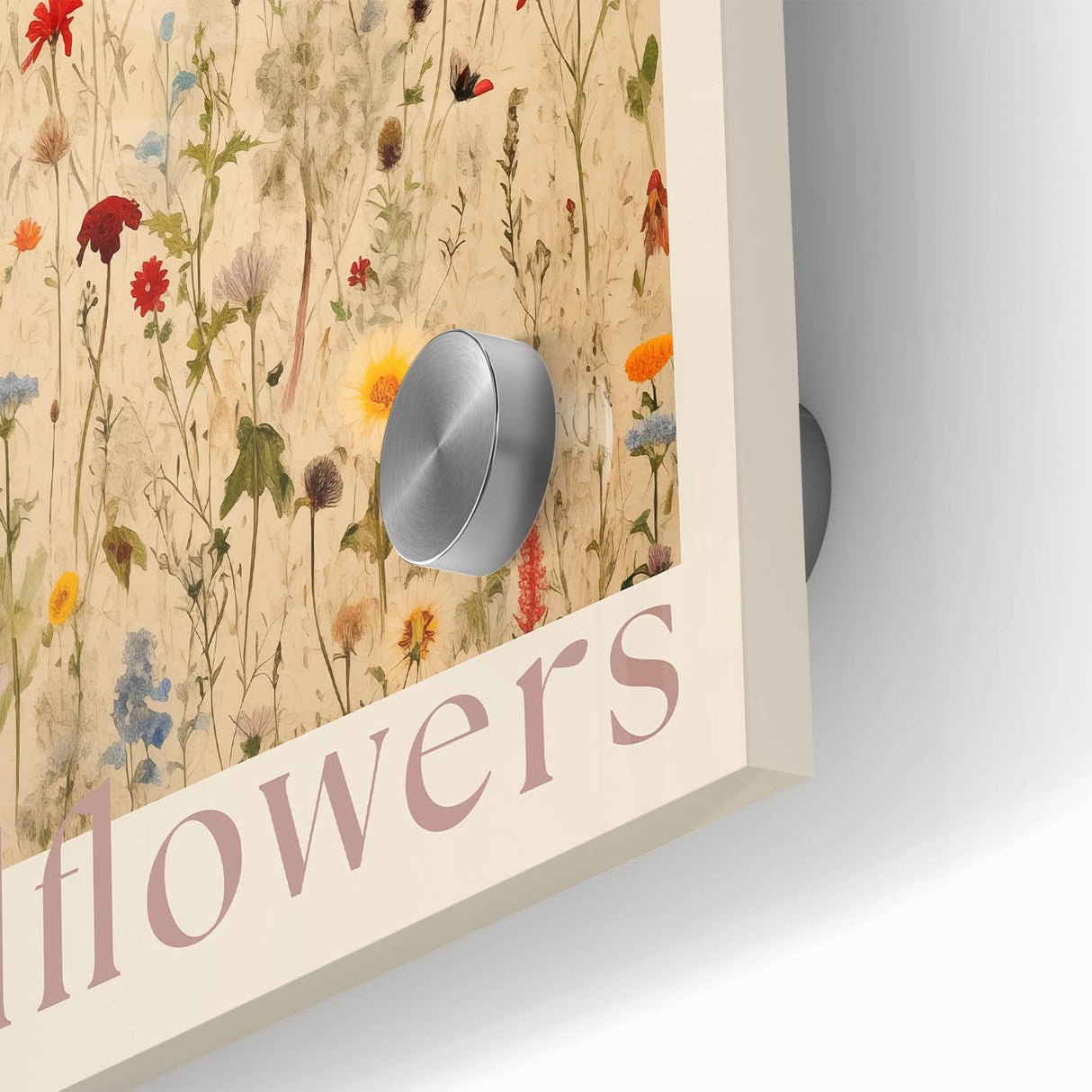 Electric Wall Art | 'Dance Among the Wildflowers' Electric Canvas Decor