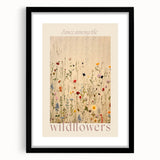 Electric Wall Art | 'Dance Among the Wildflowers' Electric Canvas Decor