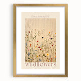 Electric Wall Art | 'Dance Among the Wildflowers' Electric Canvas Decor