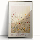 Electric Wall Art | 'Dance Among the Wildflowers' Electric Canvas Decor