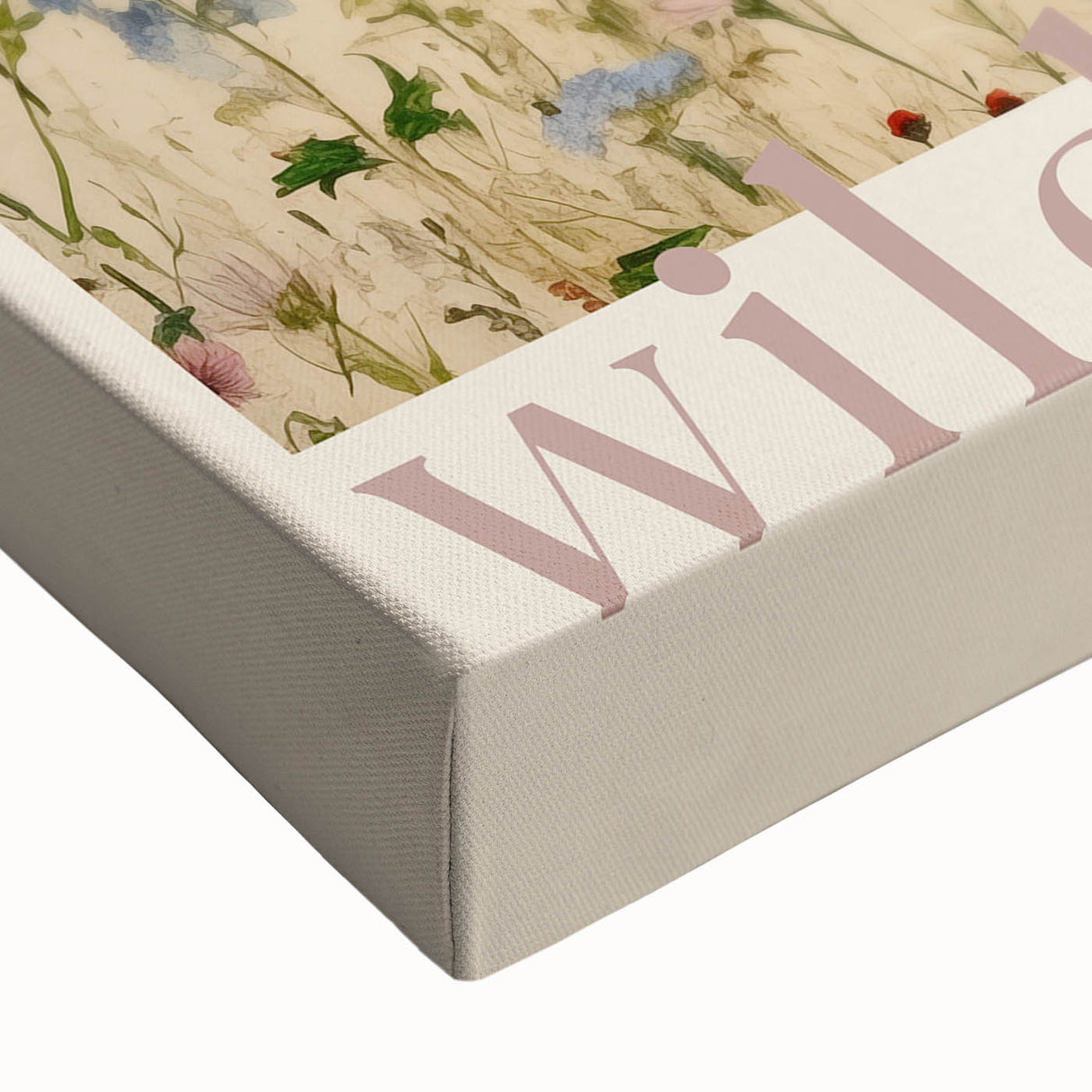 Electric Wall Art | 'Dance Among the Wildflowers' Electric Canvas Decor