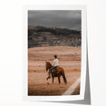 Rustic Cowboy Horseback Farmhouse Wall Art – Country Style Decor