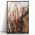 Farmhouse Wall Art Dried Cornfield Print | Rustic Country Harvest Decor