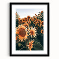 Farmhouse Wall Art Sunflowers in Bloom | Rustic Country Style Decor