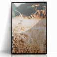Farmhouse Wall Art Dry Field Print | Rustic Country Harvest Style Decor