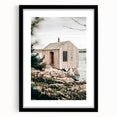 Coastal Wooden Cabin Wall Art | Farmhouse Rustic Decor by the Water