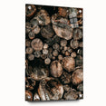 Farmhouse Wall Art – Rustic Wood Log Decor for Country Style Homes