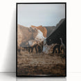 Country Style Farmhouse Wall Art | Cattle Print | Rustic Farmhouse Decor
