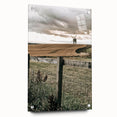 Windmill and Countryside Wall Art | Rustic Farmhouse Decor for Homes