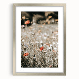 Wildflower Meadow Wall Art | Rustic Farmhouse Decor for Nature Lovers