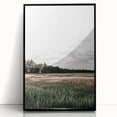 Farmhouse Wall Art of Sunlit Wheat Field - Rustic Country Style Decor