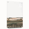 Farmhouse Wall Art of Rolling Fields - Rustic Country Style Decor