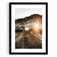 Sunset Path Farmhouse Wall Art - Rustic Country Style Decor