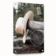 Rustic Cowboy Hat Wall Art | Farmhouse Decor | Country Style Print