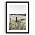 Farmhouse Wall Art - Rustic Country Fence with Vintage Farmhouse Charm