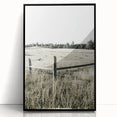 Farmhouse Wall Art - Rustic Country Fence with Vintage Farmhouse Charm