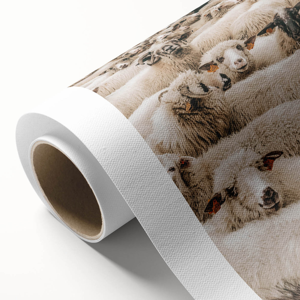 Sheep Herd Wall Art – Rustic Farmhouse Nature-Inspired Country Decor