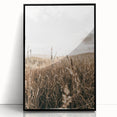 Farmhouse Wall Art - Rustic Sunset Landscape for Cozy Country Decor