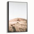 Farmhouse Wall Art - Golden Field Landscape for Rustic Country Decor