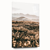 Farmhouse Wall Art - Scenic Mountain Meadow for Rustic Country Decor