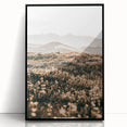 Farmhouse Wall Art - Scenic Mountain Meadow for Rustic Country Decor
