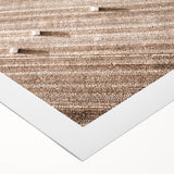 Farmhouse Wall Art - Aerial View of Harvested Field for Rustic Decor