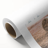 Farmhouse Wall Art - Rustic Hay Bale in Field for Country Style Decor