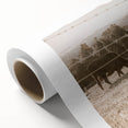 Farmhouse Wall Art - Cows Grazing in Pasture for Rustic Country Decor