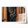 Farmhouse Style Wall Art - Rustic Horse Bridle Decor for Country Homes