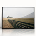 Open Fields Farmhouse Wall Art – Rustic Country Landscape Decor