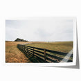 Open Fields Farmhouse Wall Art – Rustic Country Landscape Decor