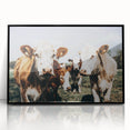 Farmhouse Cows Wall Art – Rustic Country Style Decor for Home