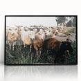 Farmhouse Sheep Wall Art – Rustic Country Style Decor for Home