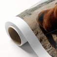 Two Horses Farmhouse Wall Art – Rustic Country Charm for Home Decor
