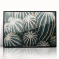 Farmhouse Wall Art: Cactus Close-Up - Rustic Desert Country Decor