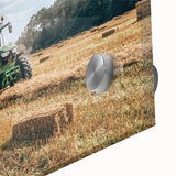Rustic Farmhouse Wall Art: Tractor in Field - Country Style Decor Print