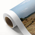 Rustic Farmhouse Wall Art: Tractor in Field - Country Style Decor Print