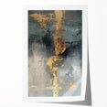 Glamorous Metallic Abstract Wall Art – Luxury Home Decor in Modern Glam