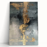 Glamorous Metallic Abstract Wall Art – Luxury Home Decor in Modern Glam