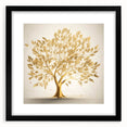 Golden Tree of Life Glam Wall Art – Luxury Home Decor in Modern Style