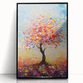 Vibrant Glam Tree Wall Art – Luxury Home Décor for Modern Glam Interiors