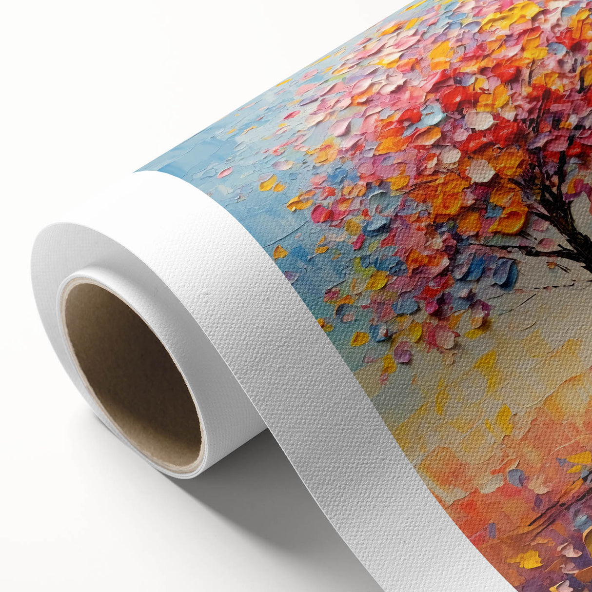 Vibrant Glam Tree Wall Art – Luxury Home Décor for Modern Glam Interiors