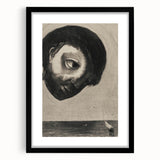 Gothic Wall Art | Surreal Face Illustration | Dark Decor Style