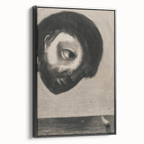 Gothic Wall Art | Surreal Face Illustration | Dark Decor Style
