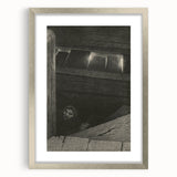 Gothic Wall Art | Dark Creature Illustration | Mysterious Gothic Art