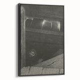 Gothic Wall Art | Dark Creature Illustration | Mysterious Gothic Art
